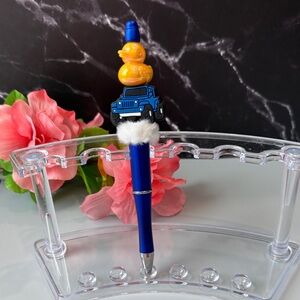 Stylish Royal Blue Jeep Pen W Duck Topper
